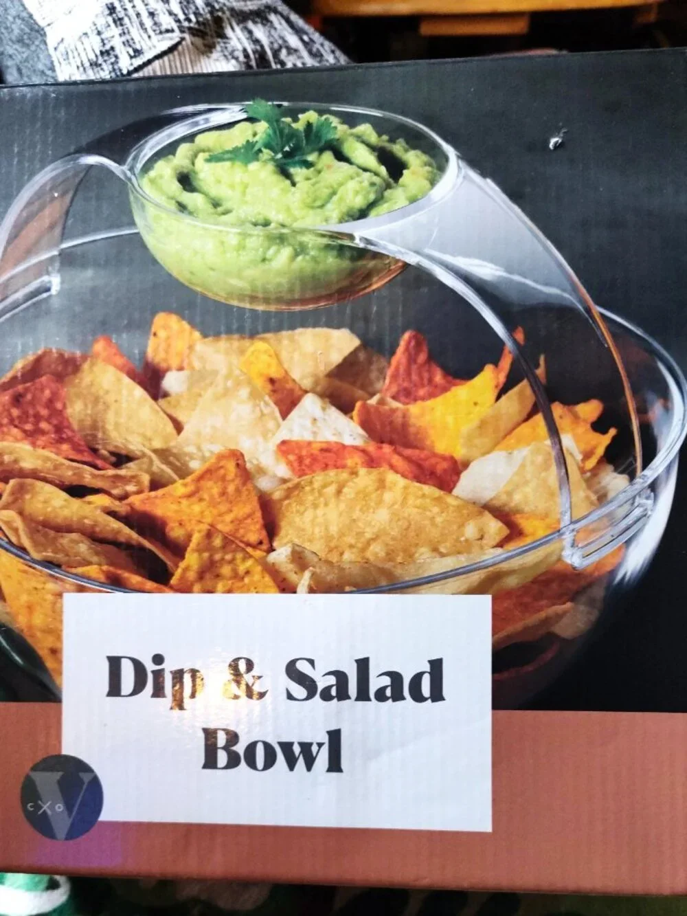 Vita Goods Acrylic Chip and Dip Bowls Set, Snack Bowl  SHIPS FREE
